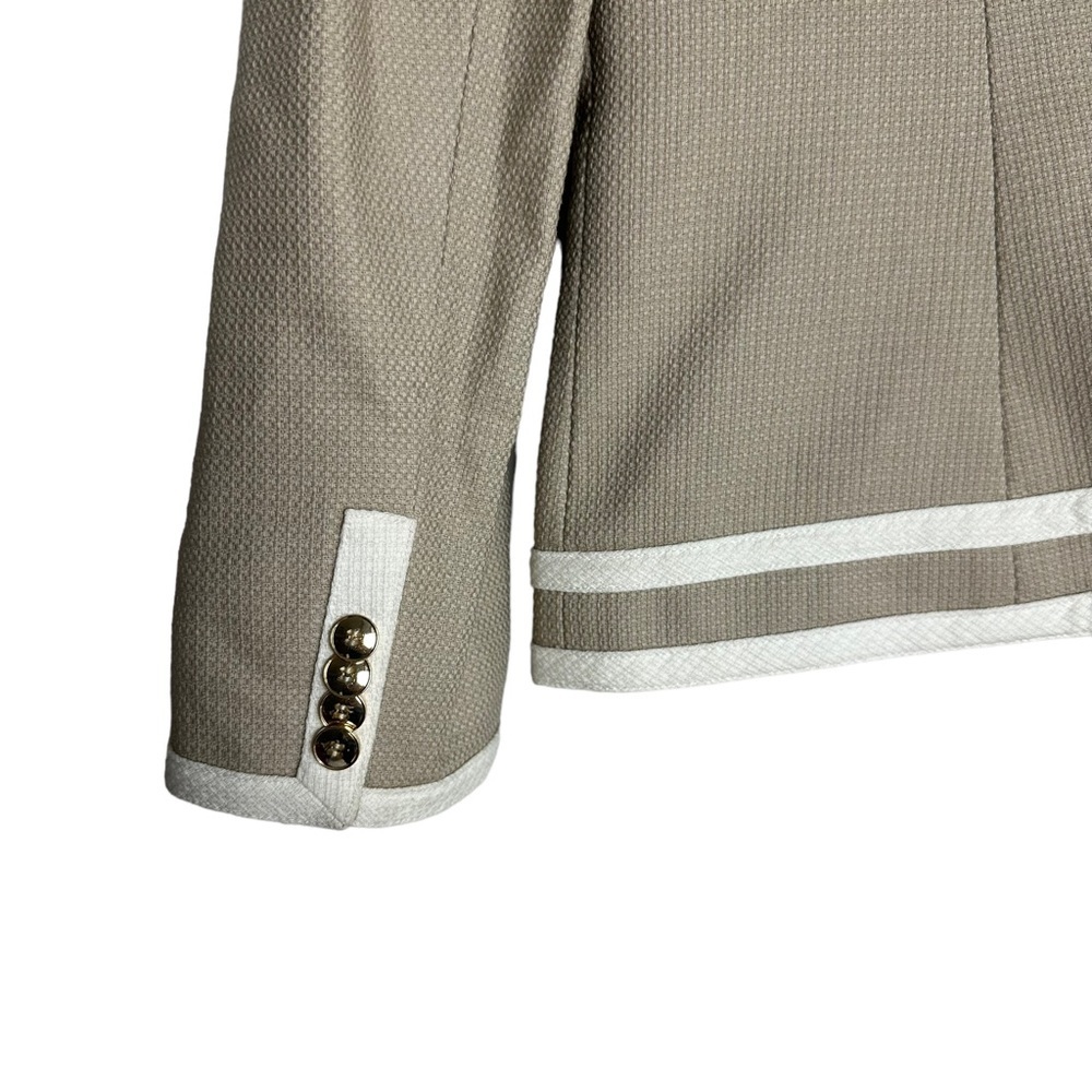 Pendleton White & Tan Button Down Business Blazer… - image 7